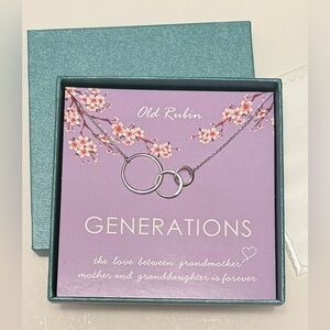 Silver Generations Necklace